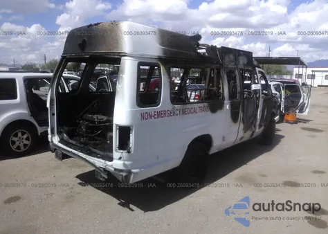 2012 Ford E-150 Commercial z USA, uszkodzony, nr VIN 1FTNS1EW2CDA48082